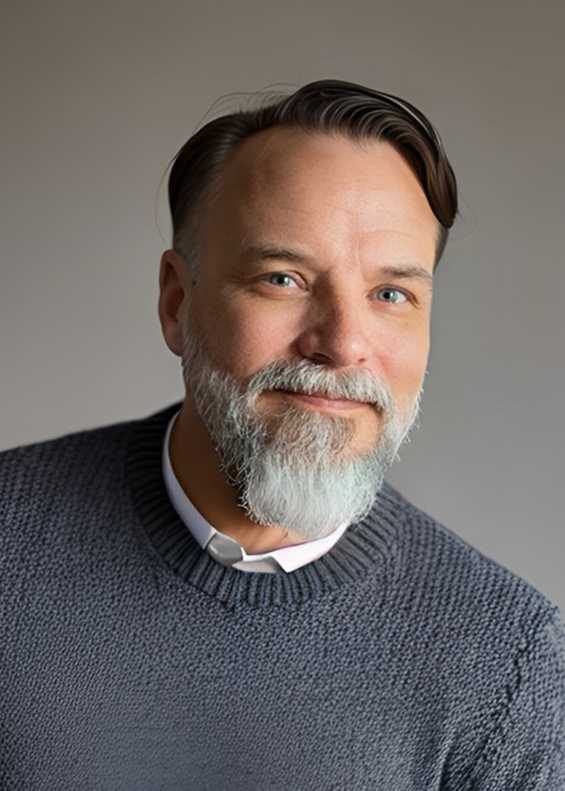 John Olson, owner of radius design and architectural drafter