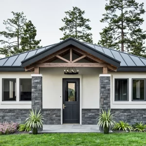 Hill country style casita plan