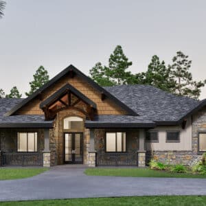 3 bedroom Hill Country House with a study